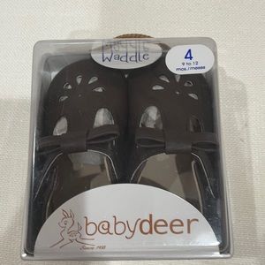 Baby Deer brown dress shoe